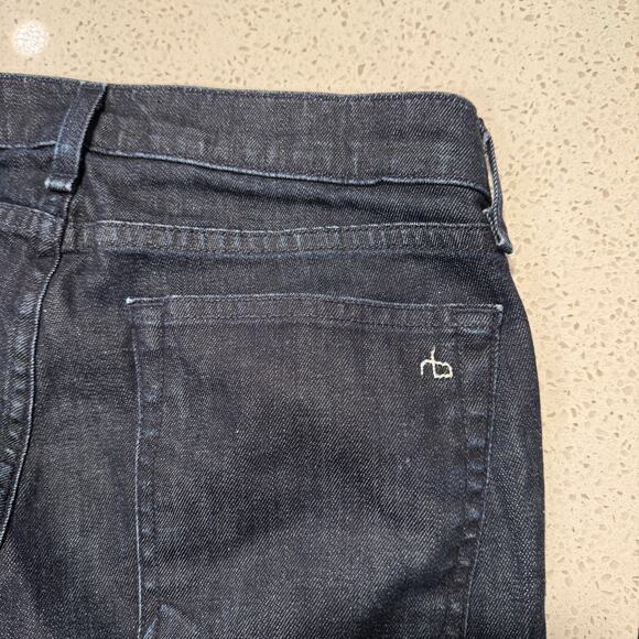 Rag & Bone Dre Low Rise Slim Boyfriend Jean Dark Wash 26 Premium Stretch Quality - Picture 4 of 10